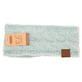 Solid Cable Knit CC Women's Fashion Headband