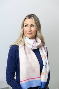 Woolly Ewe Scarf - Pebble