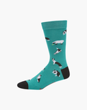 MENS BORDER COLLIE BAMBOO SOCK