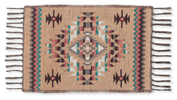 Cotton Accent Table Mats, Design #7