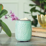 Mint Leaf Flip Dish Wax Warmer-WWMNL