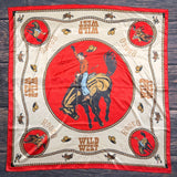 AVS840 WILD WEST RODEO PRINT SILK 36X36