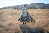Andean Alpaca Wool Blanket - Mojave - Brown
