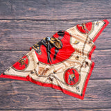 AVS840 WILD WEST RODEO PRINT SILK 36X36