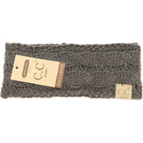 KIDS Solid Cable Knit CC Head Wrap HW20KIDS: Teal