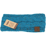 Fuzzy Lined Flecked CC Head Wrap HW33