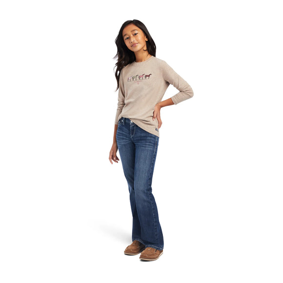 Ariat girls Different Colour T-Shirt