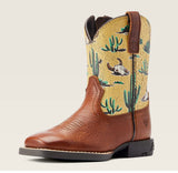 Round Up Wide Square Toe Easy Fit Western Boot