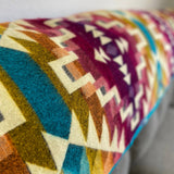 Andean Alpaca Wool Blanket - Prism