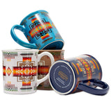 Pendleton Chief Joseph Ceramic Mug Set of 4