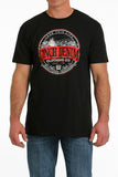 Cinch Mens ‘Lead this Life’ Black T Shirt