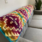 Andean Alpaca Wool Blanket - Prism