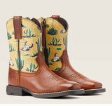 Round Up Wide Square Toe Easy Fit Western Boot