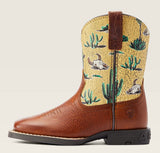 Round Up Wide Square Toe Easy Fit Western Boot