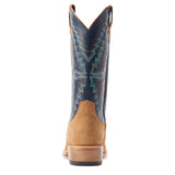 Ariat Mens Futurity Showman Boot - Dijon Roughout/ Navy