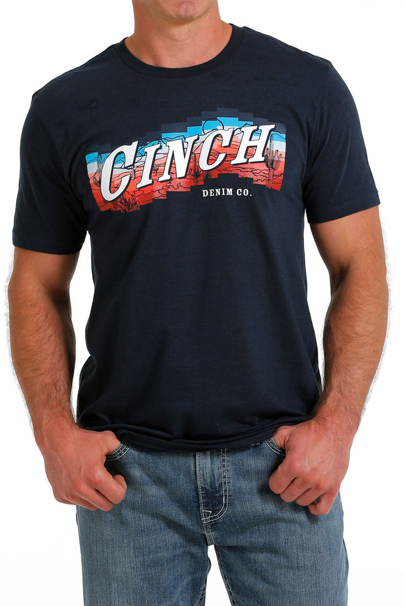 Cinch Mens Denim Co. T Shirt