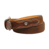 Ariat Mens Distressed Leather Belt