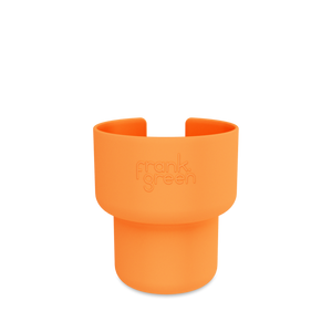 Frank Green Car Cup Holder Expander - Neon Orange