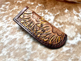 Tooled Sheeth: Sunflowers