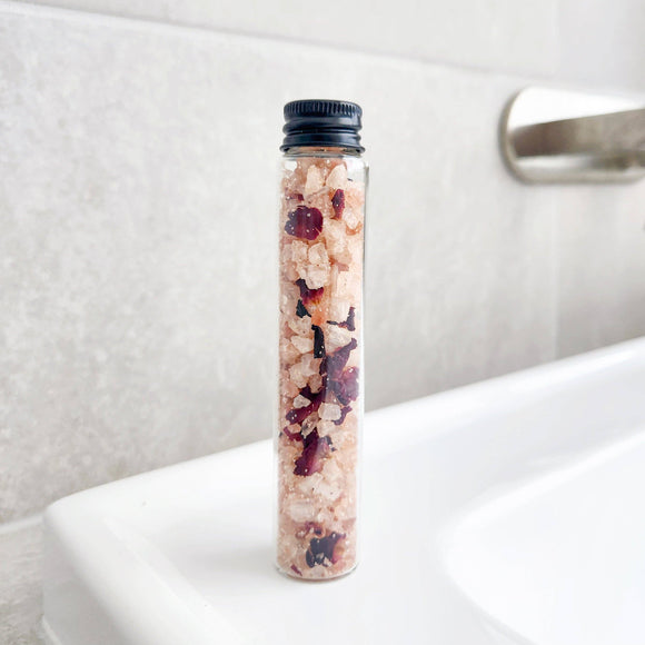 White Label - Rose Geranium Bath Salt Shot