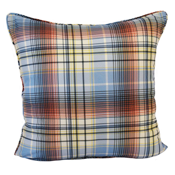 Morning Path Quilted Bedding Set - Dec pillow plaid