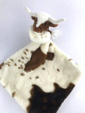 Longhorn Highland Cow Plush Baby Soft Toy Soother Comforter