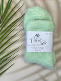 Cosy Lounge Socks - Aspen - Lime Green