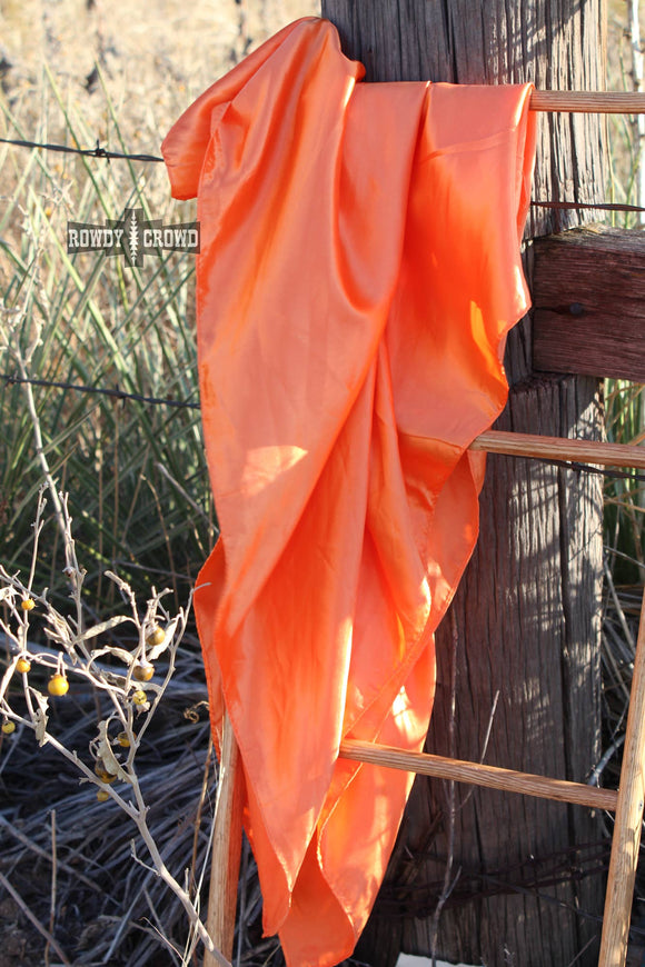 Wynonna Wild Rags: Sun Burst Orange