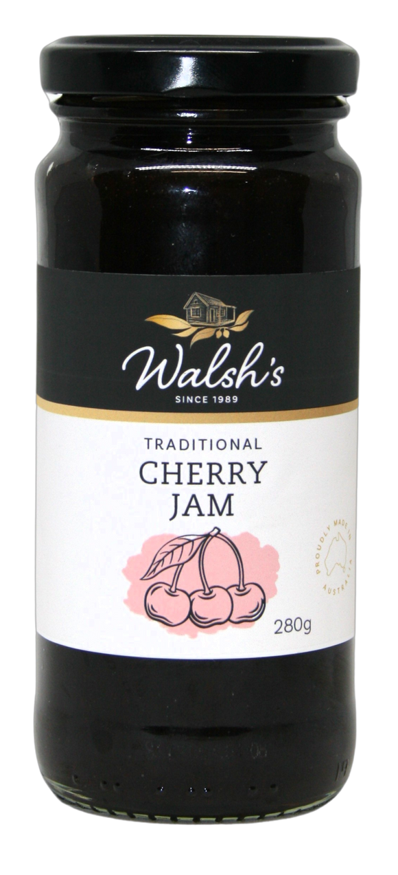 Cherry Jam - 280g Round Jar