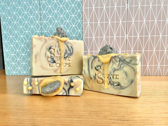 Pyrite Goat Milk Soap: Paper Band