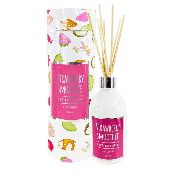 Reed diffuser - Strawberry Smoothie - 200ml - new strawberry fragrance *