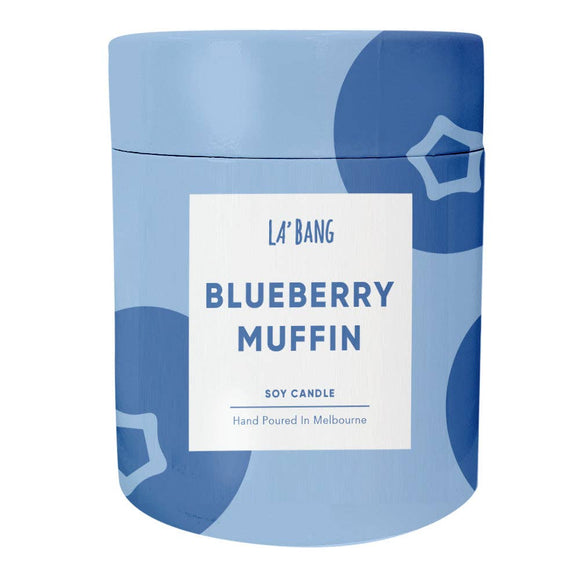 Wooden wick Candle - Blueberry Muffin