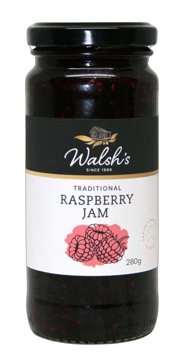 Raspberry Jam - 280g Round Jar