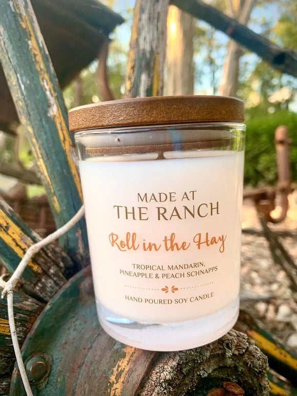 Roll in the Hay Candle