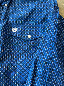 Cinch Mens Long Sleeve Button Down Shirt