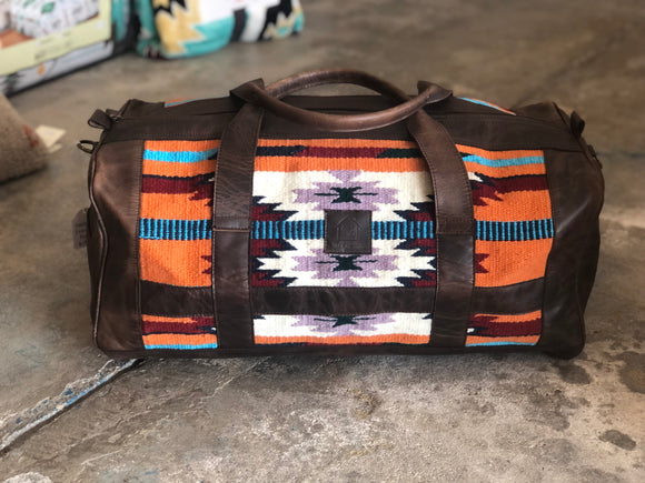 Saddle blanket sales duffle bag
