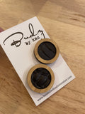 Round Large Bamboo Studs - Large
