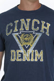 Cinch Mens T Shirt - Navy