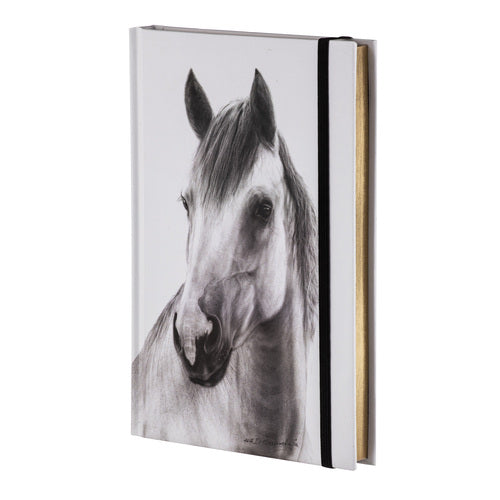 Trio Grey Horse A6 Notebook