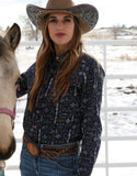 Cruel Denim Navy Western Shirt