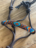 Beaded Rope Halter with Lead