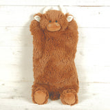 Highland Cow Hot Water Bottle and Cover