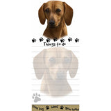 Dachshund Magnetic NotePad
