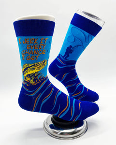 I Jerk it every chance I get Mens Socks