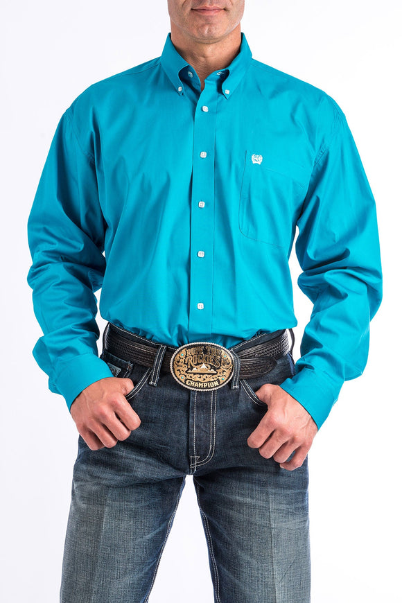 Cinch Mens Classic Shirt - Teal