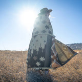 Alpaca Threadz Wool Blanket - Mojave - Brown