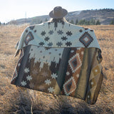 Alpaca Threadz Wool Blanket - Mojave - Brown