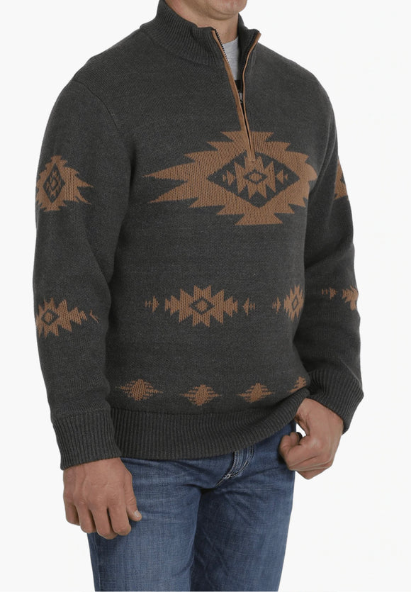 Cinch Aztec Mens Sweater