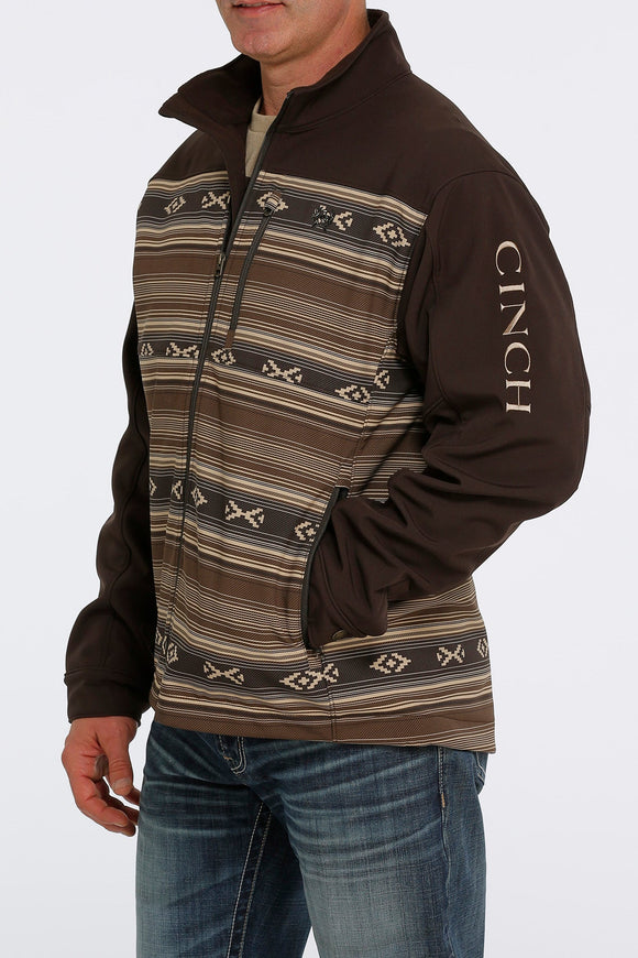 Cinch Mens Brown Aztec Jacket