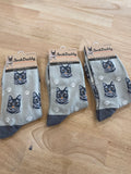 Silver Tabby Socks
